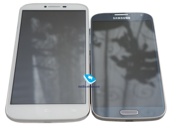 Alcatel і Samsung Galaxy Note II